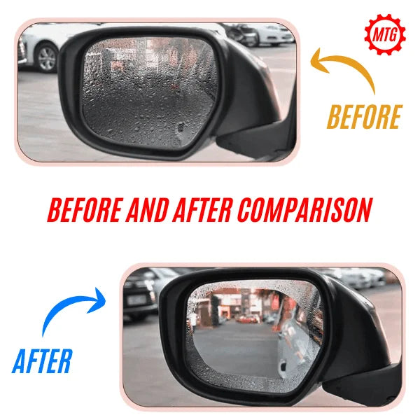Anti-Fog Film for Car Side Mirrors