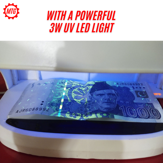 Fake Money Detector UV Lamp – 9W Powerful UV Lamp