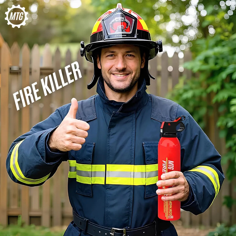 Portable Car & Home Fire Extinguisher – Quick Pull Safety Extinguisher