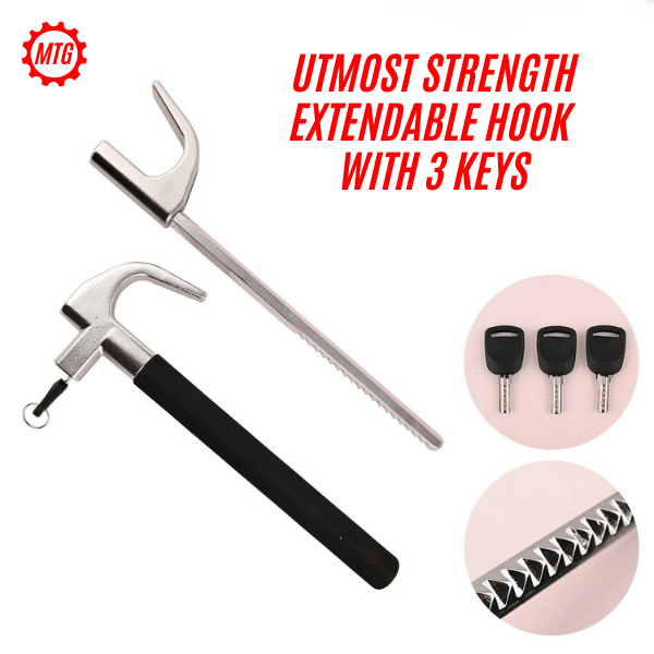Car Steering Lock – Heavy-Duty Anti-Theft Security