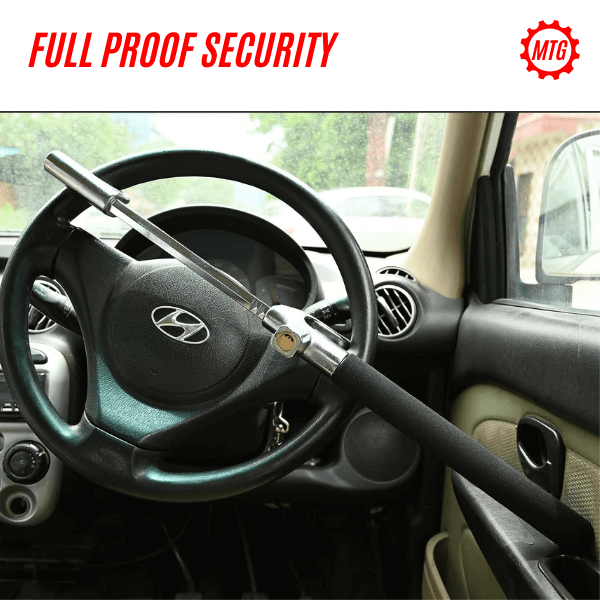 Car Steering Lock – Heavy-Duty Anti-Theft Security