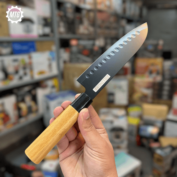 Japanese 4-Pcs Knife Set – Bamboo Handles & Stainless Steel