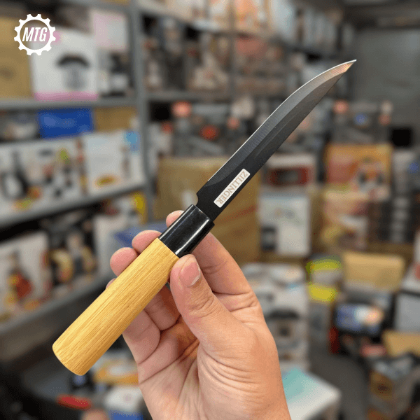 Japanese 4-Pcs Knife Set – Bamboo Handles & Stainless Steel