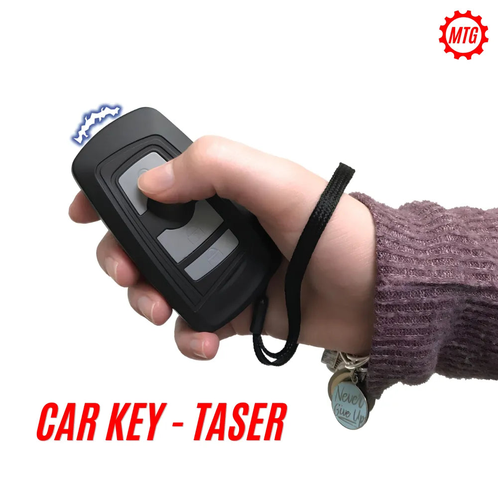 High-Voltage Stun Gun with Flashlight & Battery Indicator – Original Imported
