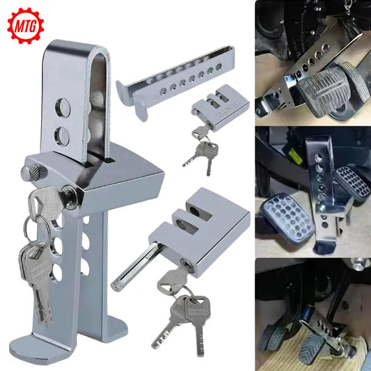 Heavy-Duty Pedal Lock Security Lock – Anti-Theft Car Brake & Clutch Lock
