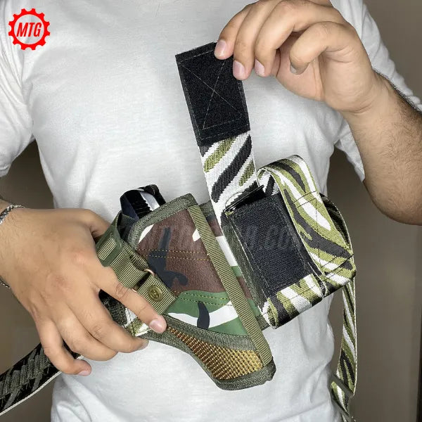 Imported Belly Band Pistol Holster – Concealed Carry Belt with Magazine + FREE Cleaning Kit