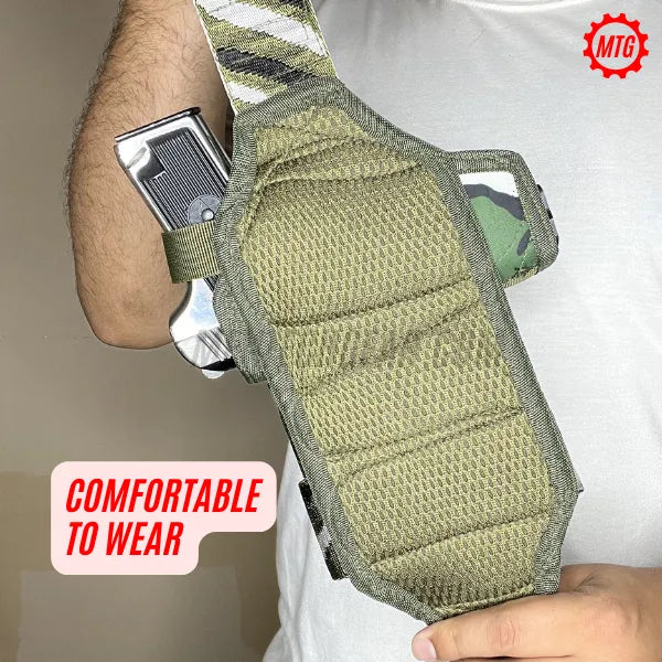 Imported Belly Band Pistol Holster – Concealed Carry Belt with Magazine + FREE Cleaning Kit