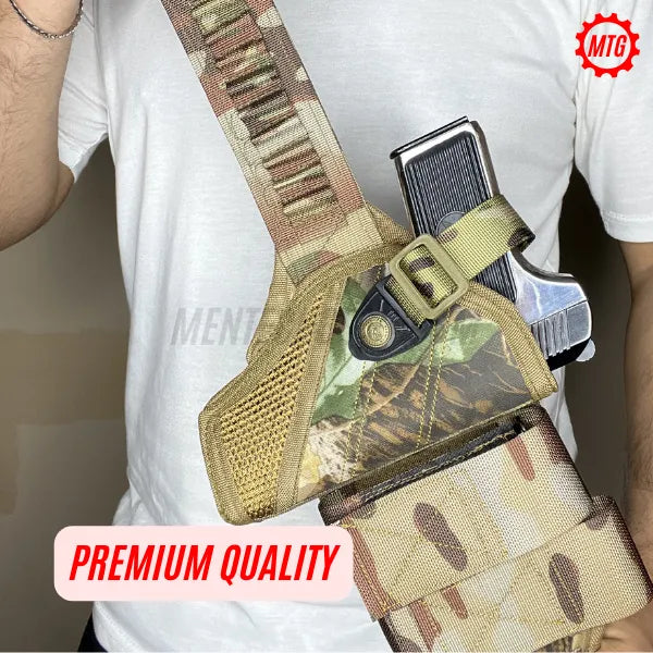 Imported Belly Band Pistol Holster – Concealed Carry Belt with Magazine + FREE Cleaning Kit