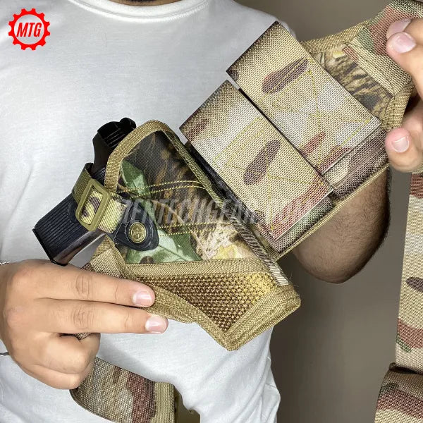 Imported Belly Band Pistol Holster – Concealed Carry Belt with Magazine + FREE Cleaning Kit