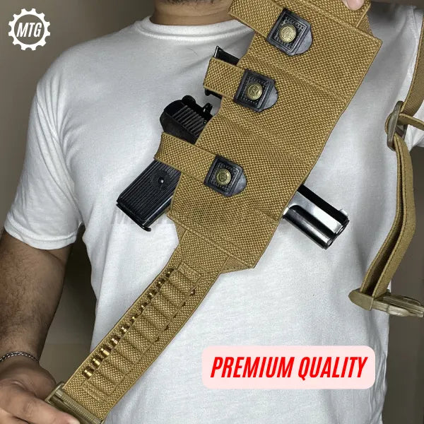 Elastic Belly Band Holster – Concealed Carry Belt with Magazine + FREE Cleaning Kit