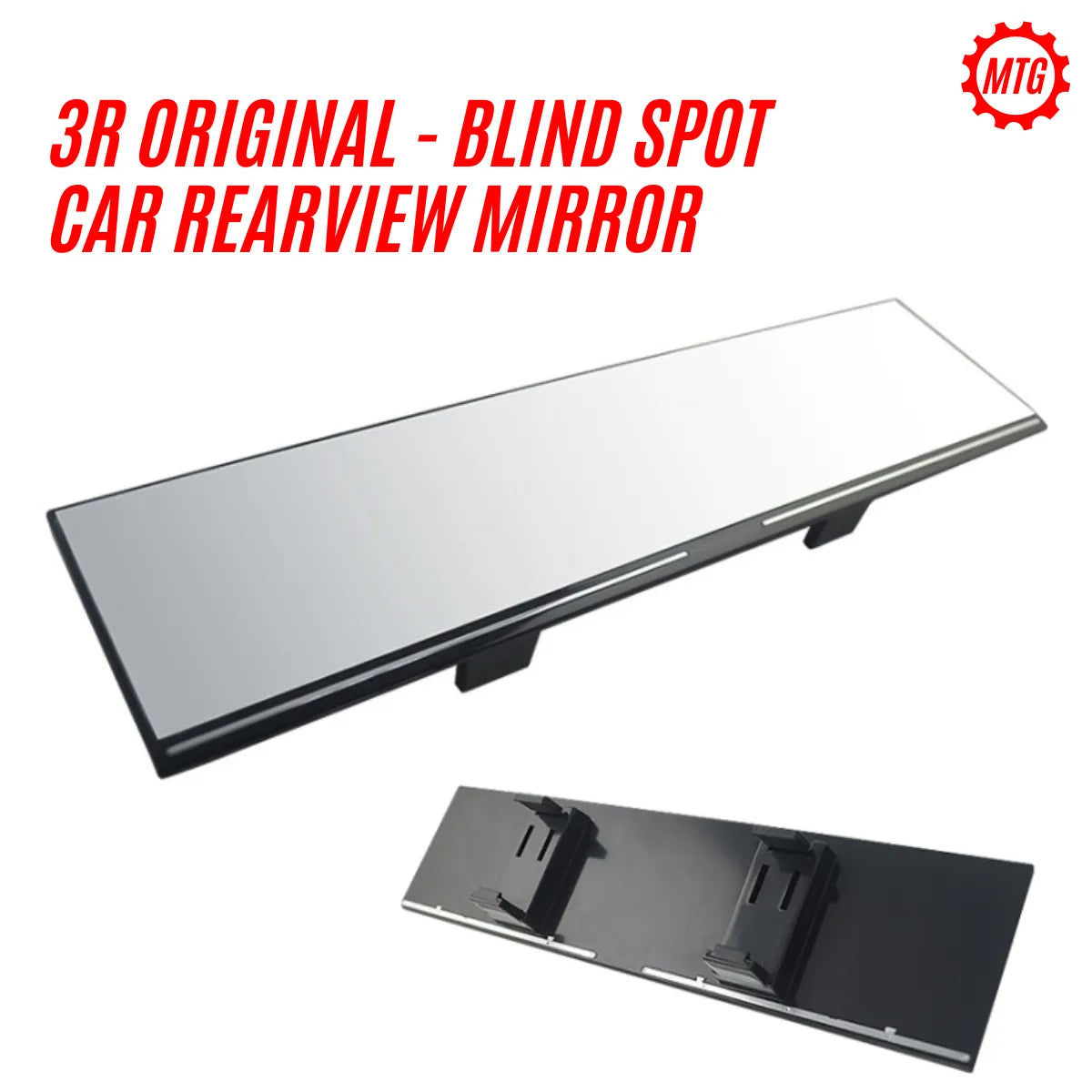 3R Original Car Rearview Auxiliary Mirror – Wide Angle Blind Spot Mirror