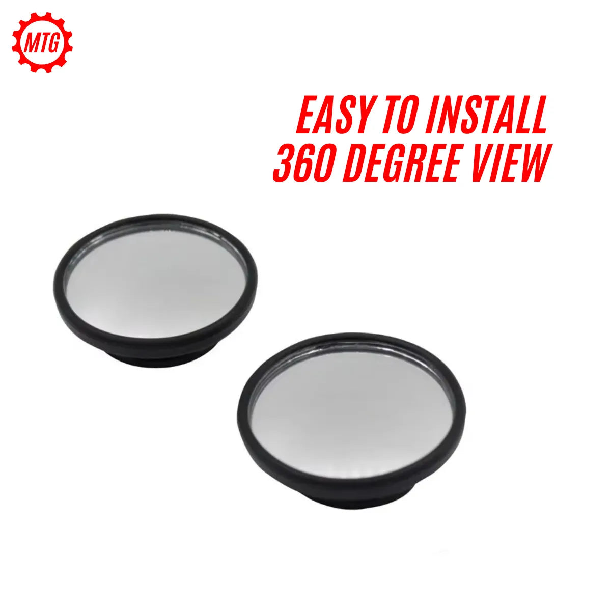 Original 3R Adjustable Blind Spot Mirror – Wide Angle Side Mirror