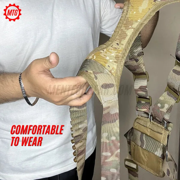 Double-Sided Shoulder Holster – Adjustable Concealed Carry + FREE Cleaning Kit