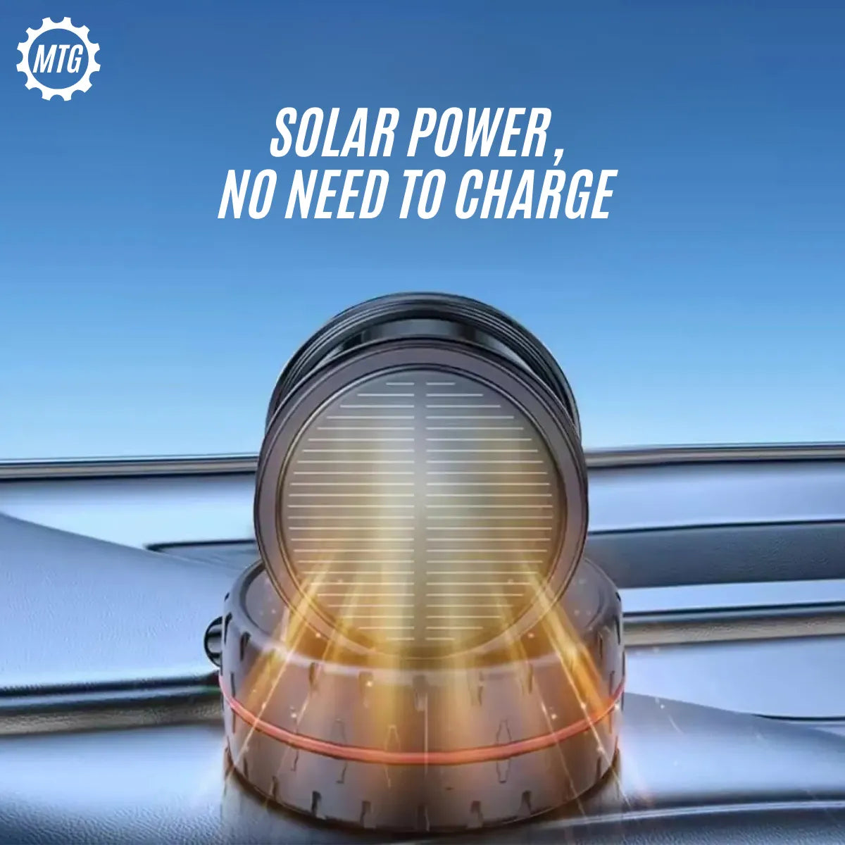 Solar Rotating Wheel Hub Perfume – 360° Car Air Freshener | Long-Lasting Fragrance