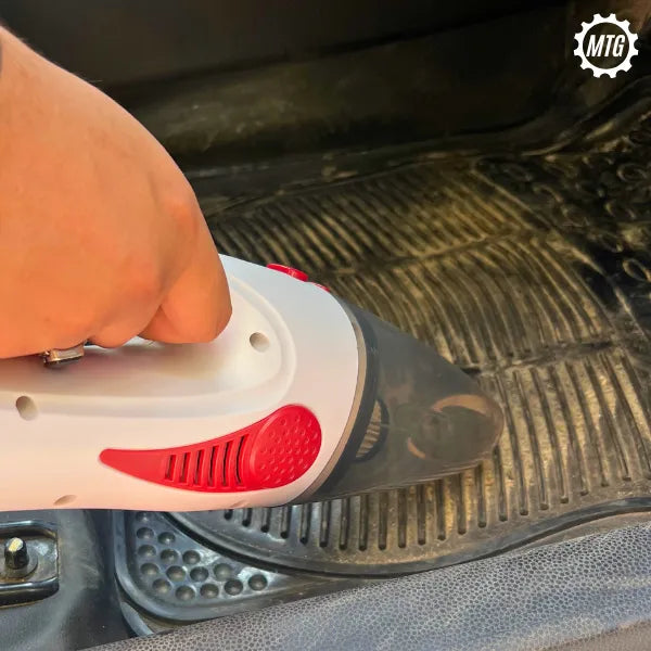 Portable Car Vacuum Cleaner – With Suction Pipe & Accessories