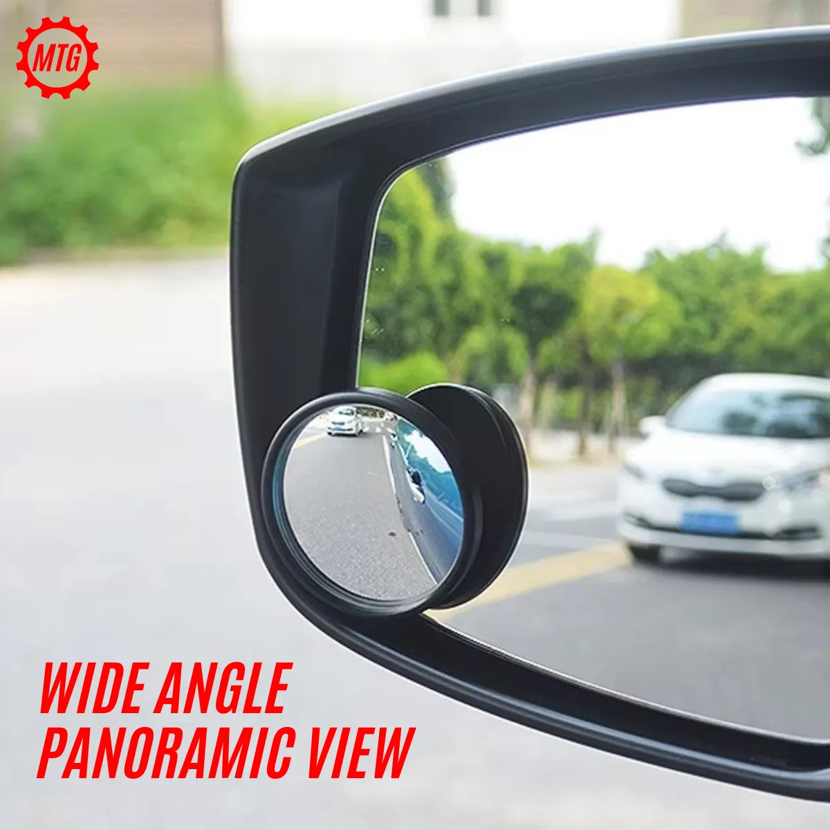 Original 3R Adjustable Blind Spot Mirror – Wide Angle Side Mirror