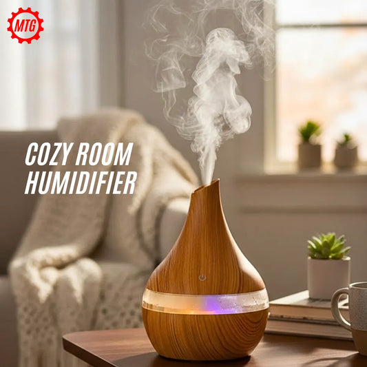 Smart Ultrasonic Room Humidifier – Cool Mist Air Purifier