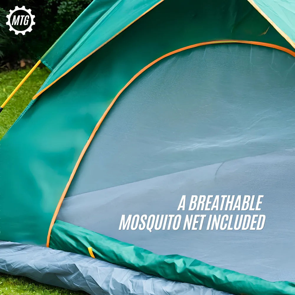 Automatic Camping Tent for 2-3 Persons | Waterproof Pop-Up Tent