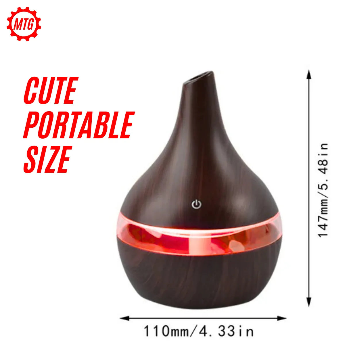 Smart Ultrasonic Room Humidifier – Cool Mist Air Purifier