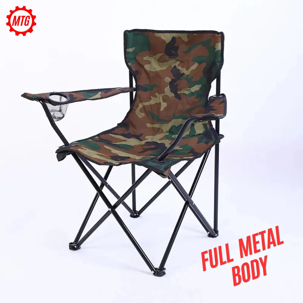 Imported Folding Camping Chair with Carry Bag – Portable Outdoor Chair