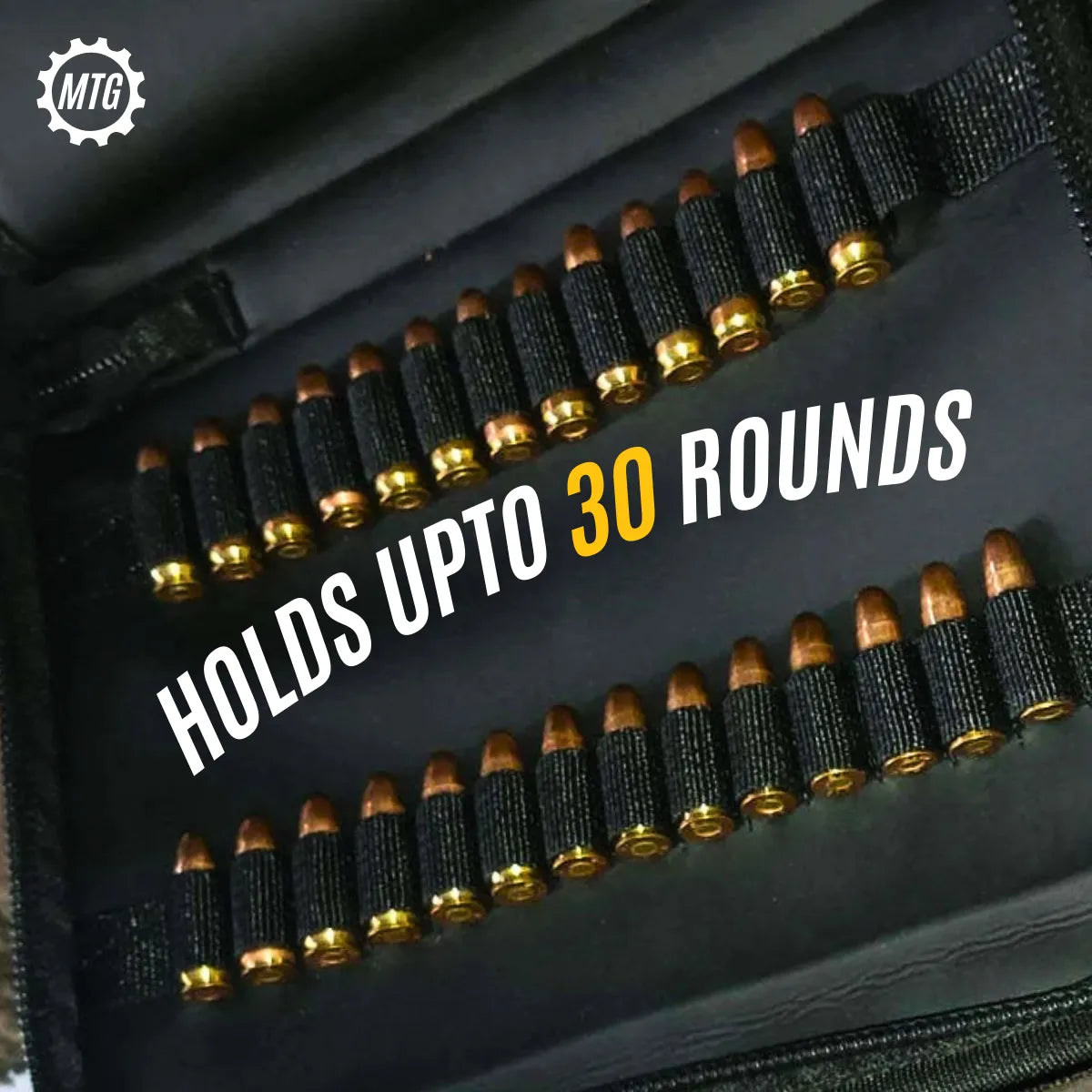 Thick Padded Leather Pistol Bag + FREE Cleaning Kit