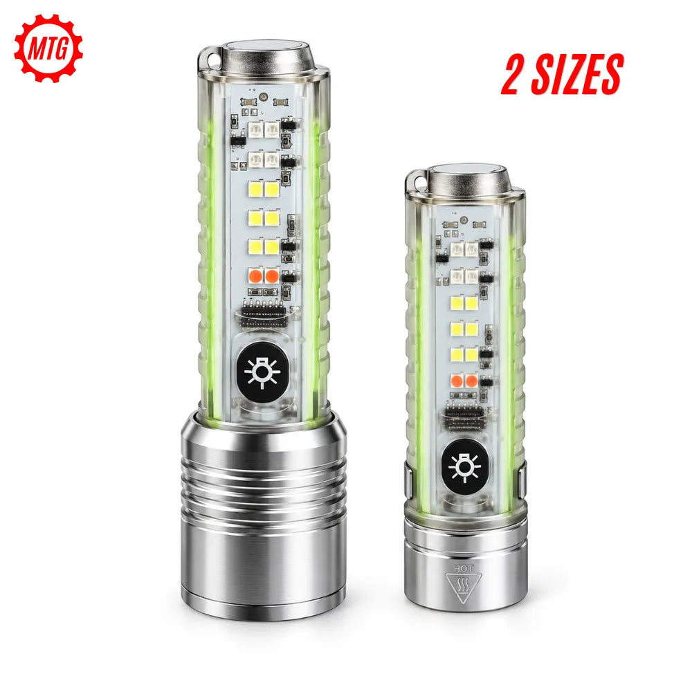 MTG BeamPro 520™ - Professional 7-Mode Rechargeable Flashlight