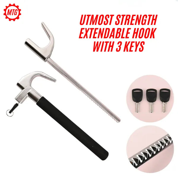 Car Steering Lock – Heavy-Duty Anti-Theft Security